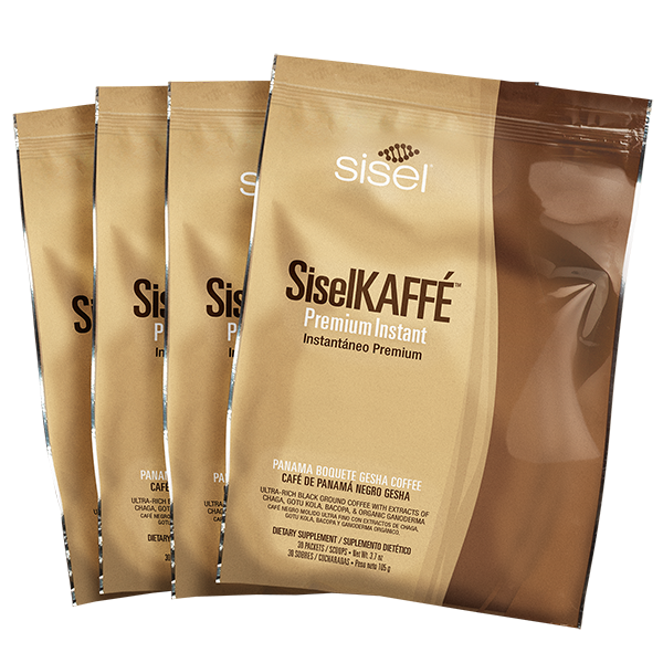 SiselKAFFÉ™ Premium Instant Coffee (4 Pack)